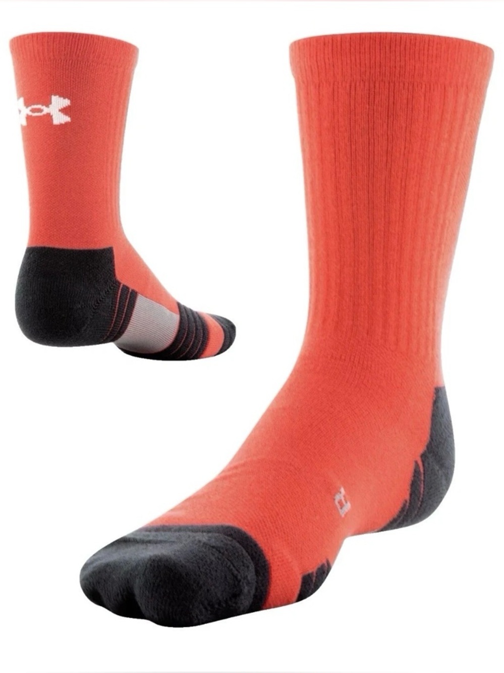 Under Armour UA Team Cushioned Crew Socks L/R Fit Mens 8.5-13 Women’s 10-14